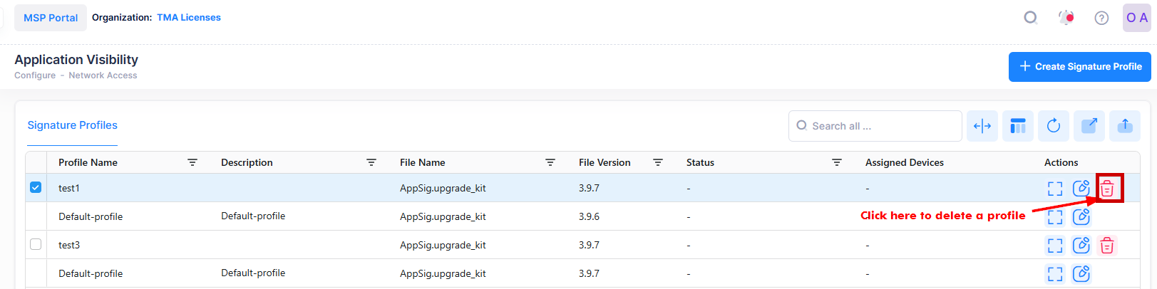 Application Visibility Sig profile-delete - OmniVista Cirrus 10.5.1-20250709-145401.png